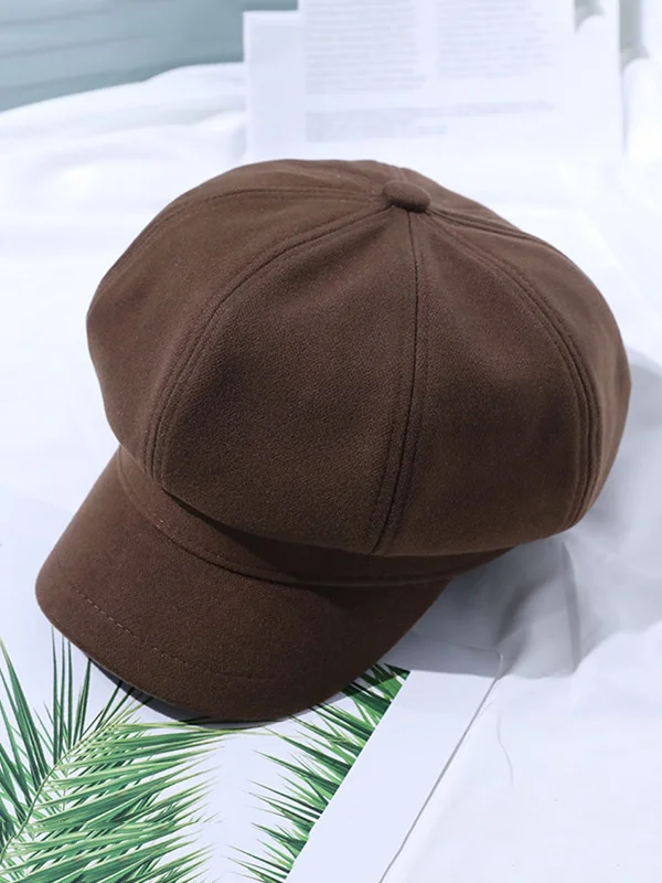 Simple 4 Colors Beret Hat