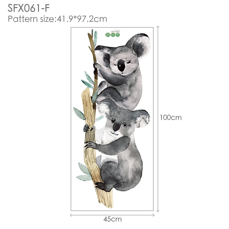 Vinyl Decorative Wall Stickers Home Decor Living Room Large Animal Decals Wall Stickers Bedroom Wall Decorations Living Room