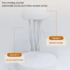 LED Voice Controlled Jellyfish Night Light, RGB Gradient Color Jellyfish Bedside Lamp Rechargeable - Type-C - with Touch Sensor Lamp for Bedroom