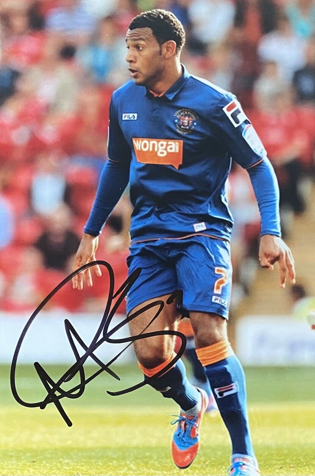 Matt Phillips Genuine Hand Signed Blackpool 6X4 Photo Poster painting