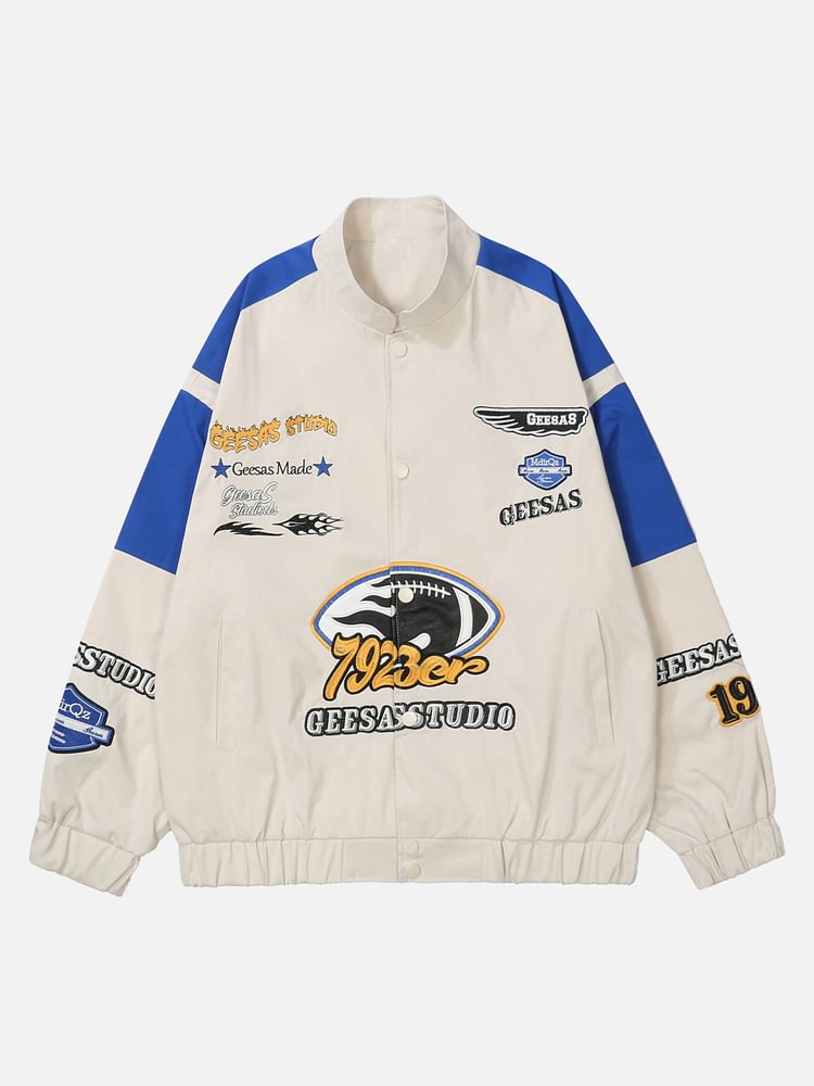 The Supermade Racing Print Jacket -1128