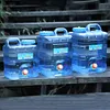 Portable Container with Faucet Camping Equipment Outdoor Water Bucket for Hiking