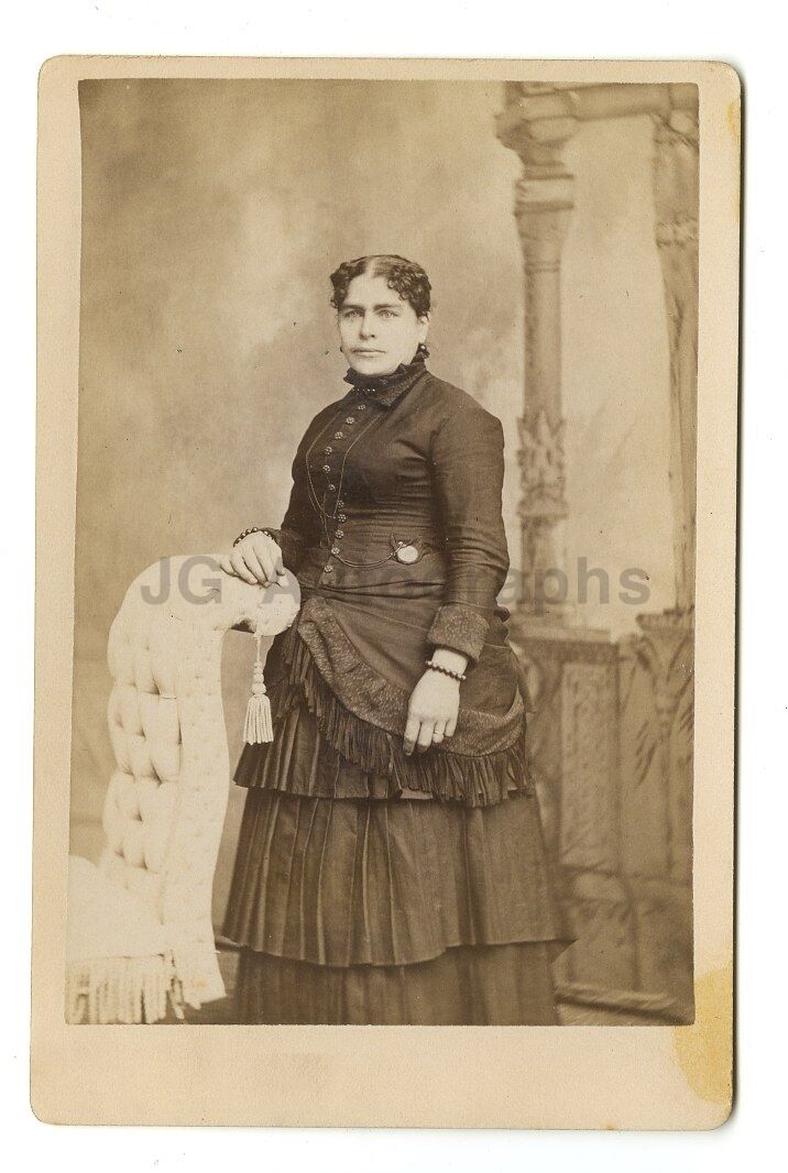 19th Century Fashion - 1800s Cabinet Card Photo Poster paintinggraph - Goodwin of Providence, RI