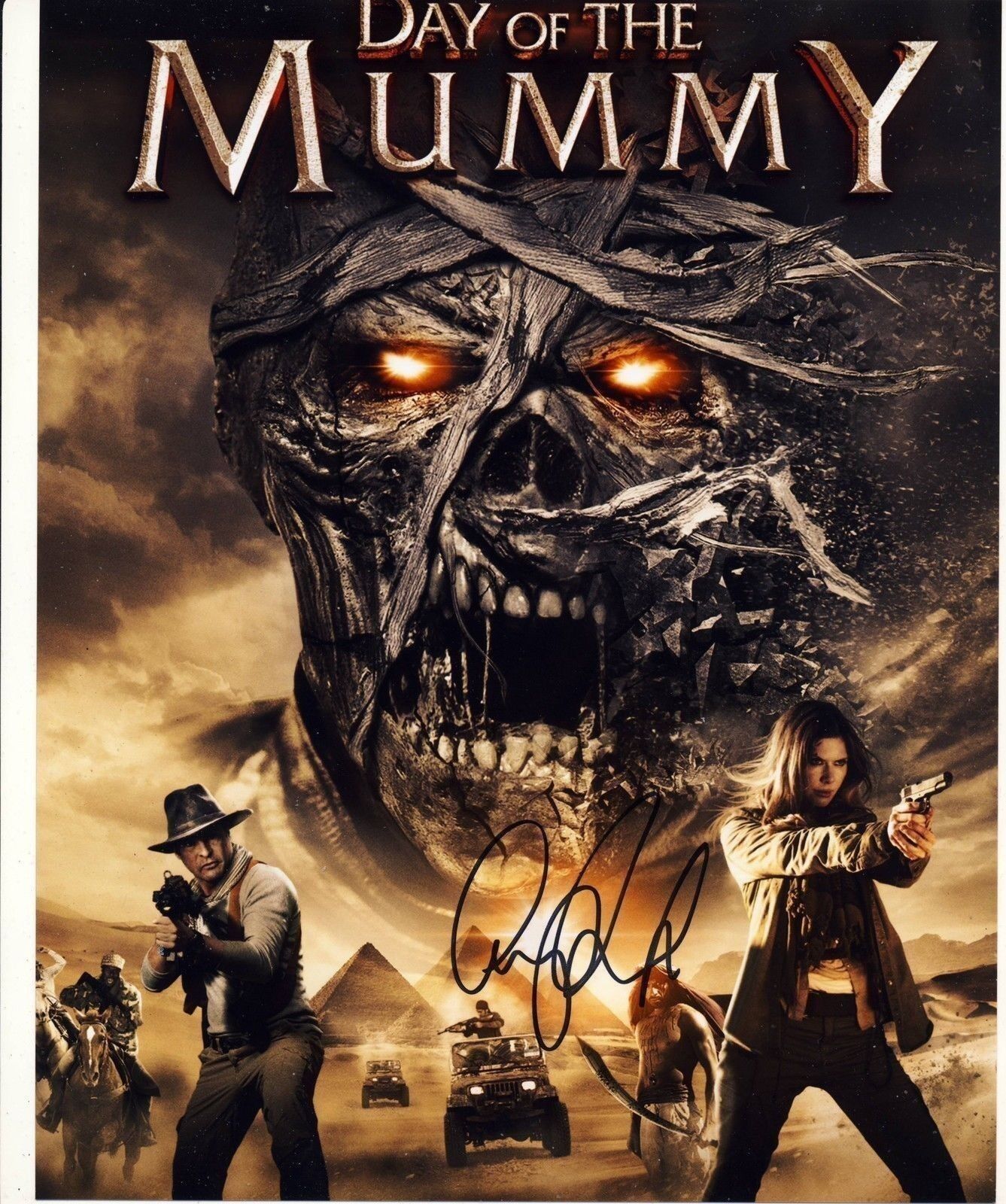 Garry Charles Autograph WRITER DAY OF THE MUMMY Signed 10x8 Photo Poster painting AFTAL [A0586]