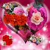 uk.everydayedeals Diamond Painting - Full Round - Love Rose(40*40cm)