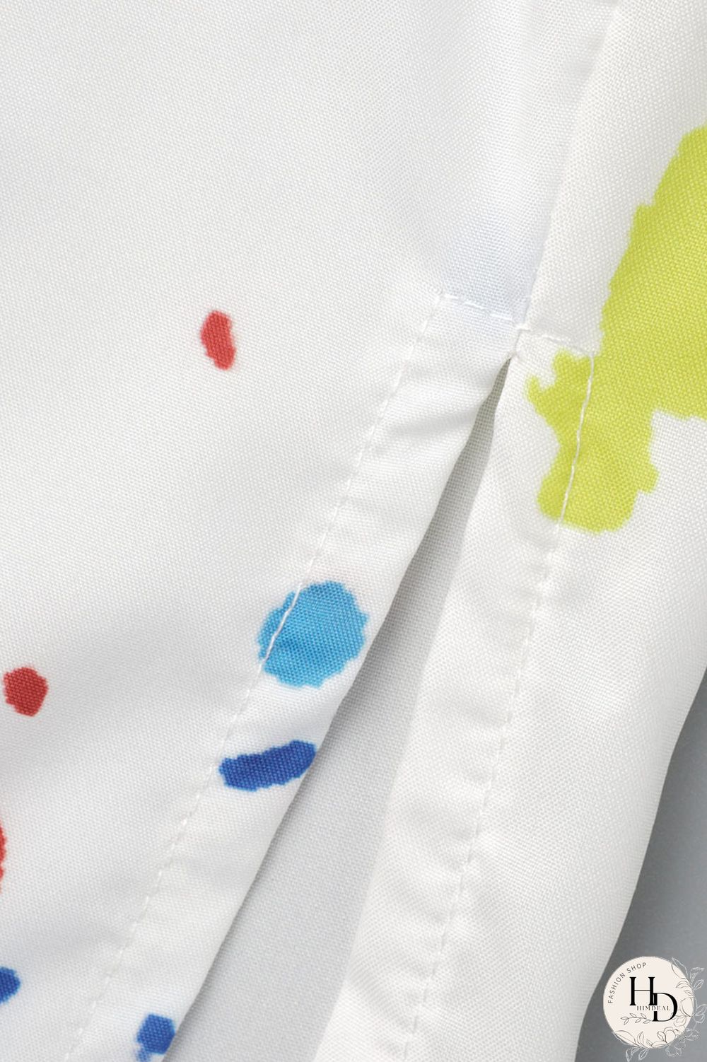 Black Pink Casual Print Patchwork Slit Turndown Collar Tops