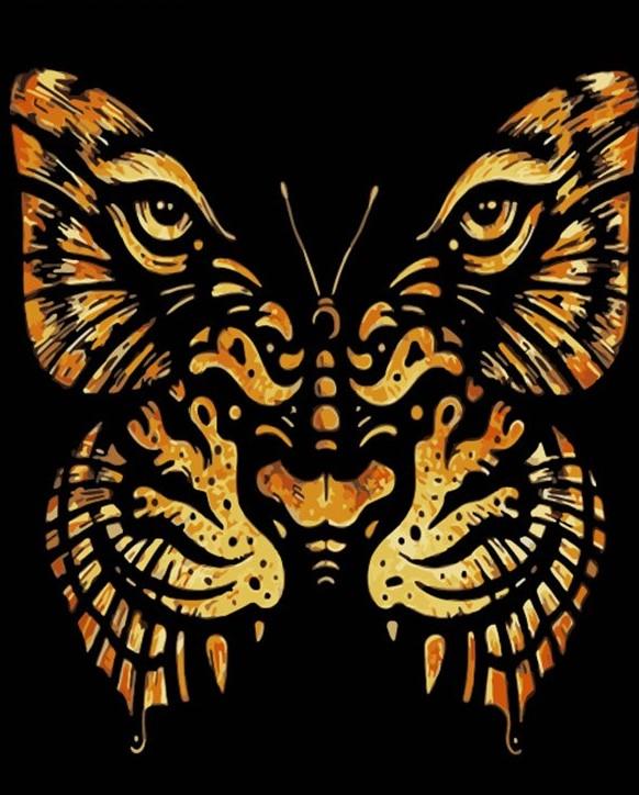 

Butterfly Tiger – Paint By Numbers - 40*50CM, 501 Original
