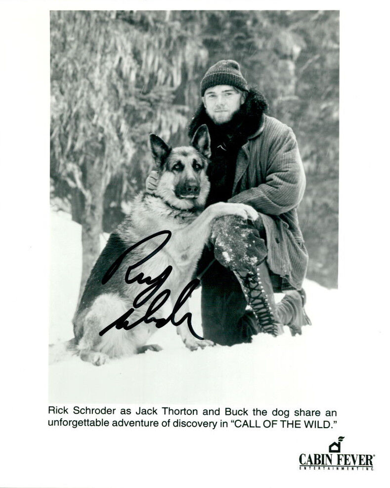 Rick Schroder (Call of the Wild) signed 8x10 Photo Poster painting COA