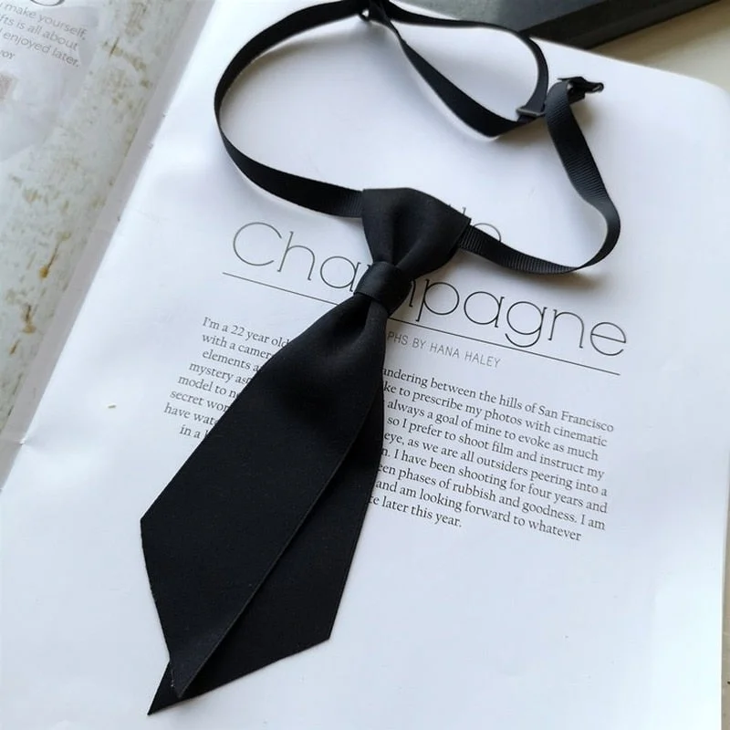 Hand-made Bow Tie Necktie High Quality Women's Career Suit Shirts Student College Wind Business Small Tie Bowtie Gifts Trendy