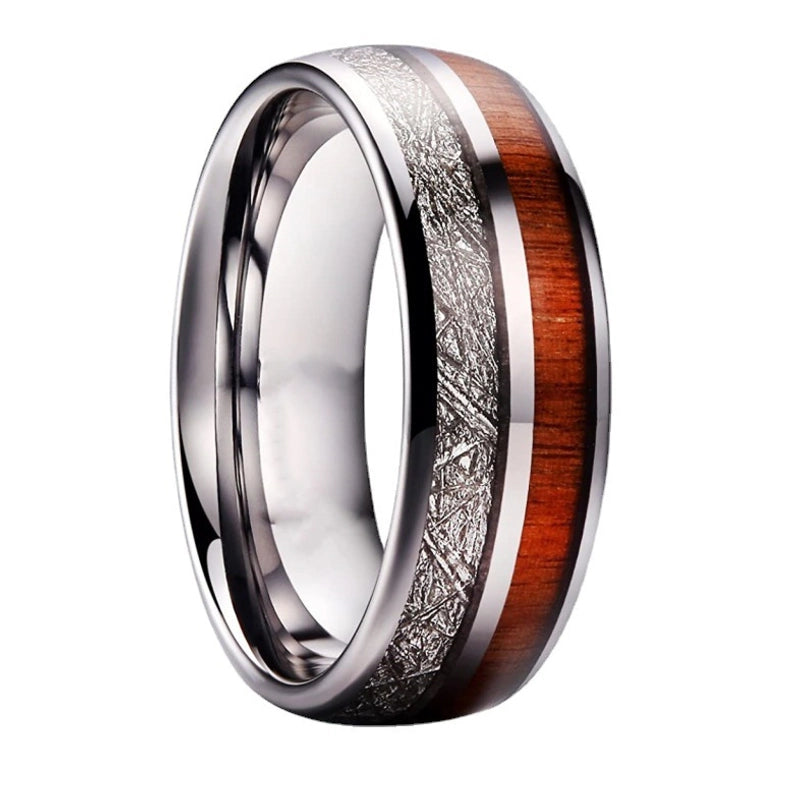 Minimalist Color Block 304 Stainless Steel Women’s Rings