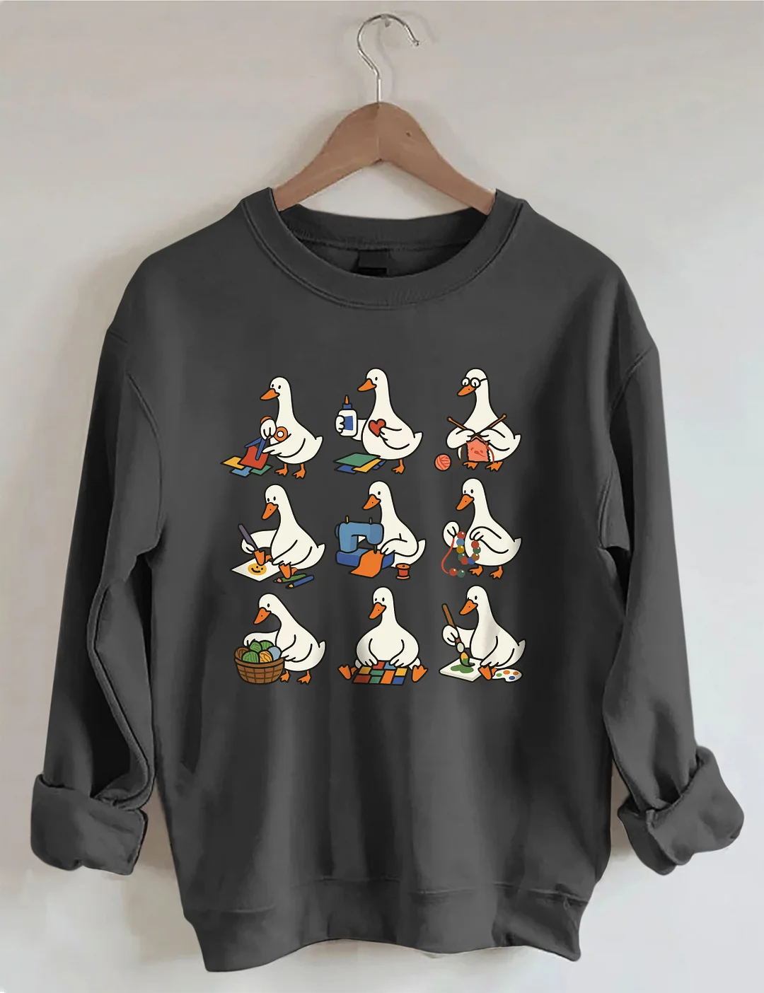 Funny Goose Crafter Sweatshirt