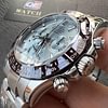 Rolex Cosmograph Daytona m116506 with Ice Blue Diamond Dial  4130 movement Super Clone