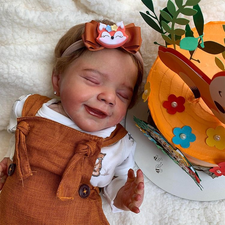 20'' Truly Reborn Soft Silicone Baby Doll Girl Named Enisay Rebornartdoll® Rebornartdoll®