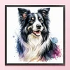 Shepherd Dog-11CT Stamped Cross Stitch 40*40cm/15.75*15.75in