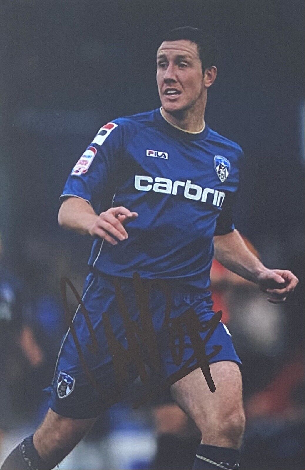 Cliff Byrne Genuine Hand Signed 6X4 Oldham Athletic Photo Poster painting