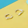 Whale Hoop Earrings 925 Sterling Silver