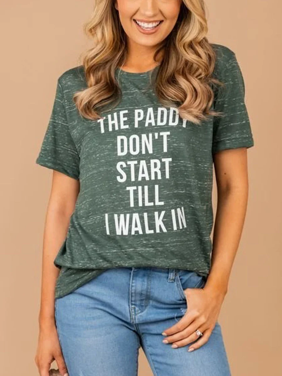 The Paddy Don't Star T-shirt