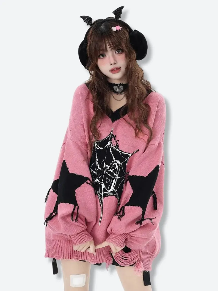 Brownm Goth Sweater