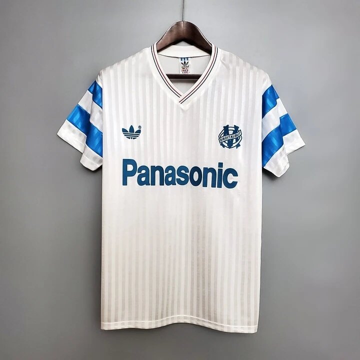 Marseille Maillot Rétro 1990 Maillot De Fou, site maillot de foot pas cher