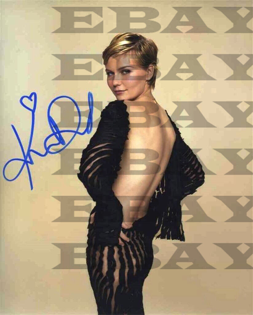 Kristen Dunst Autographed Signed 8x10 Photo Poster painting Reprint