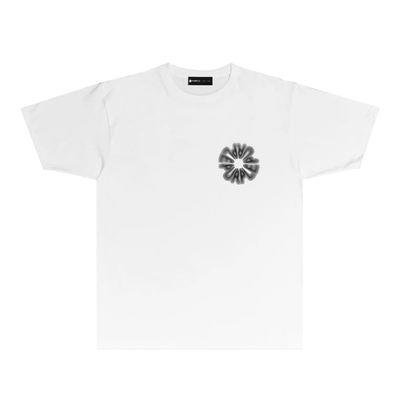 Purple 2023 new fashion T-shirt short sleeves