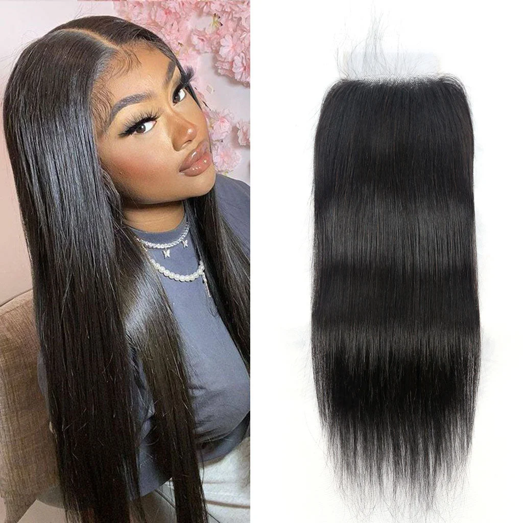 Undetectable HD Lace Closure 12A Straight Hair 4x4 5x5 HD Lace Closure