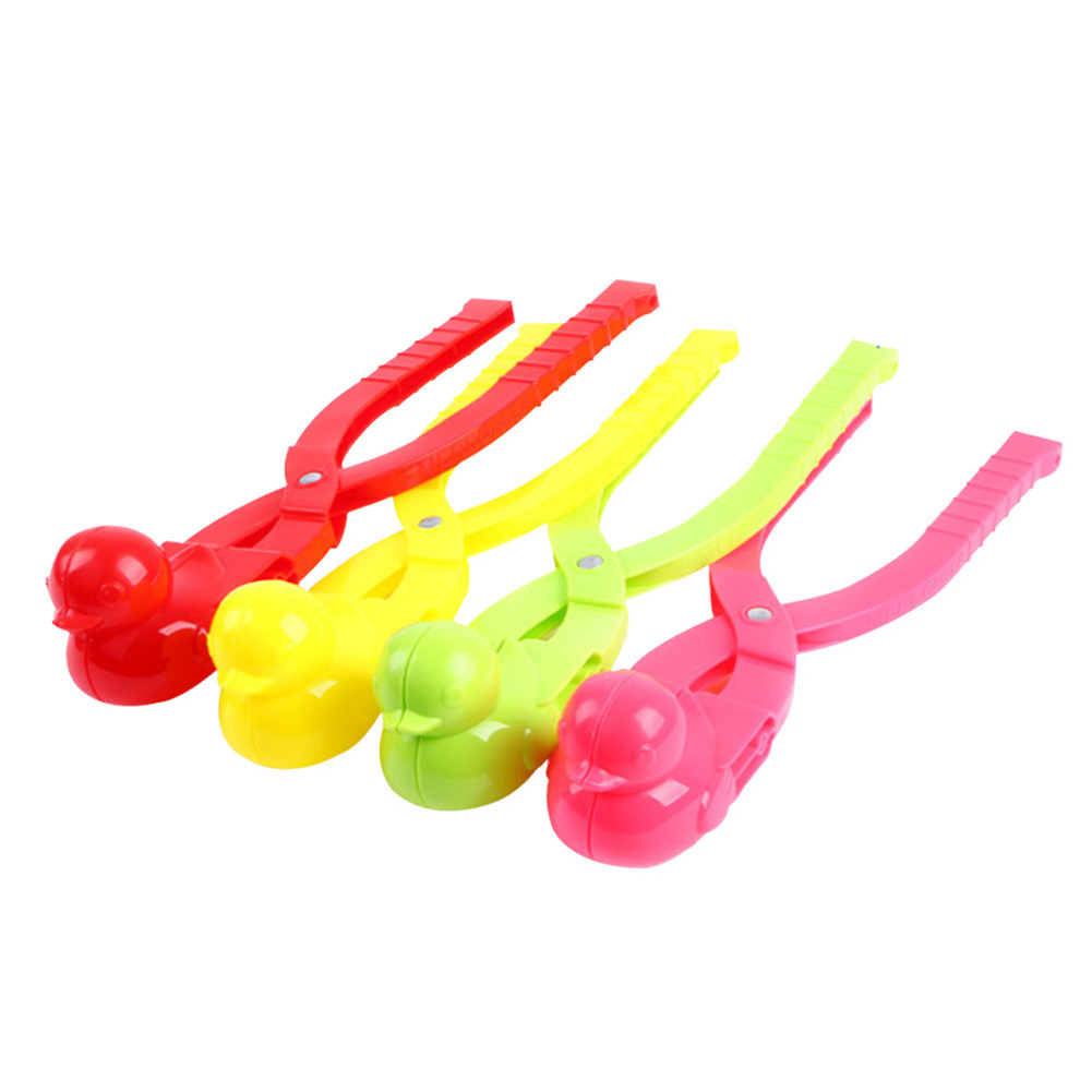 

Duck Snowball Maker Clip Winter Kid Outdoor Sand Snow Ball Mold Toys Random, 501 Original