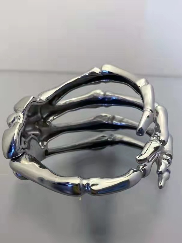 Gothic Dark Skull Claw Mental Bracelet