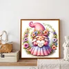 Diamond Painting -DIY Full Round Drill Gnome girl