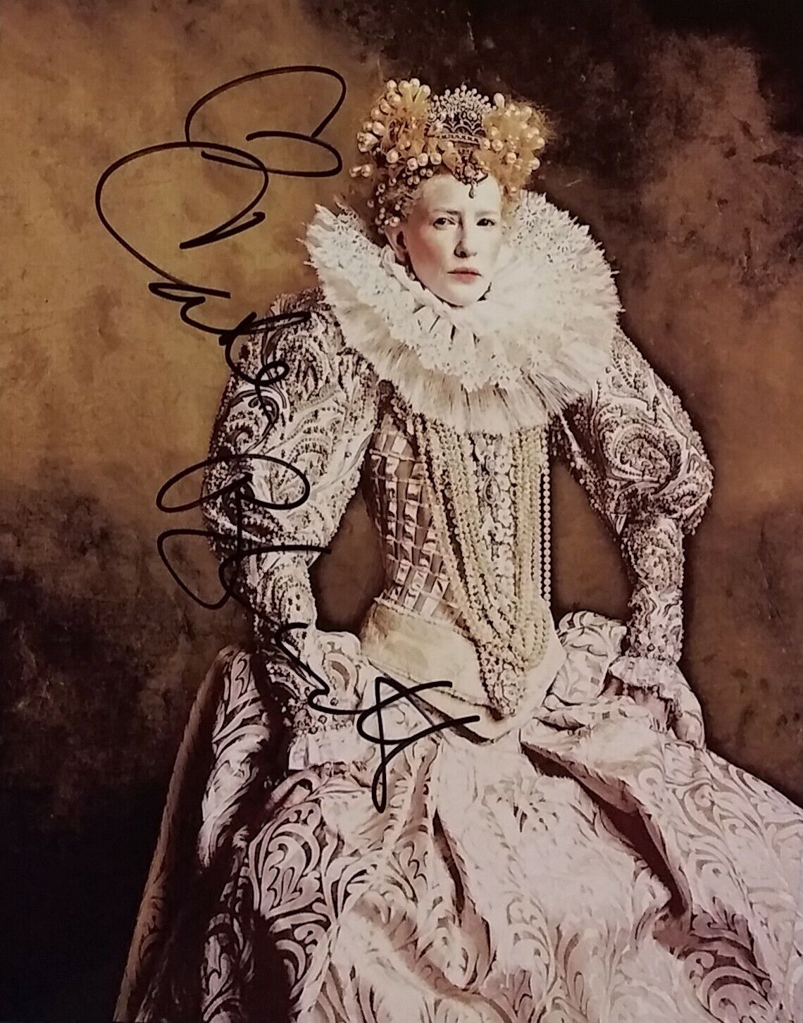 Cate Blanchett - Elizabeth - signed 8x10