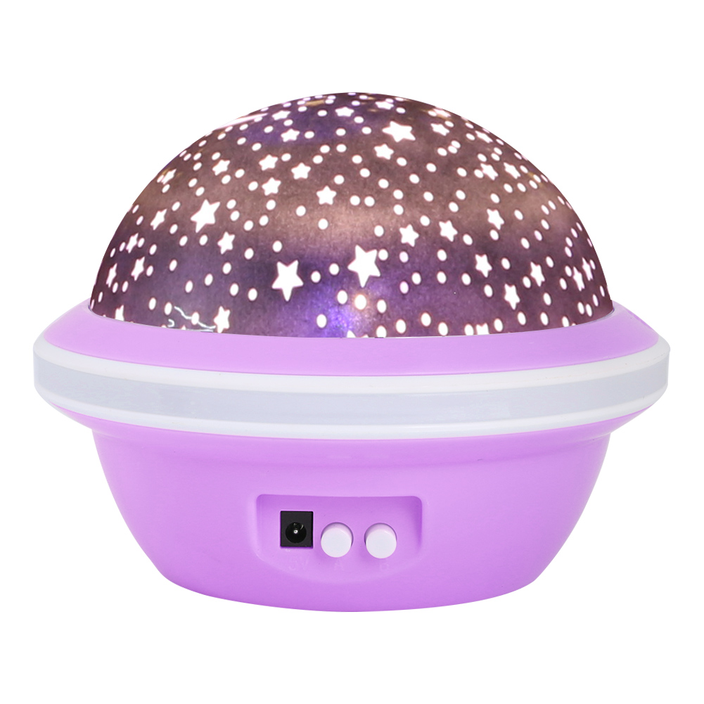 

UFO Shaped Starry Sky LED Projector Light USB Children Bedroom Night Lamp, Green, 501 Original