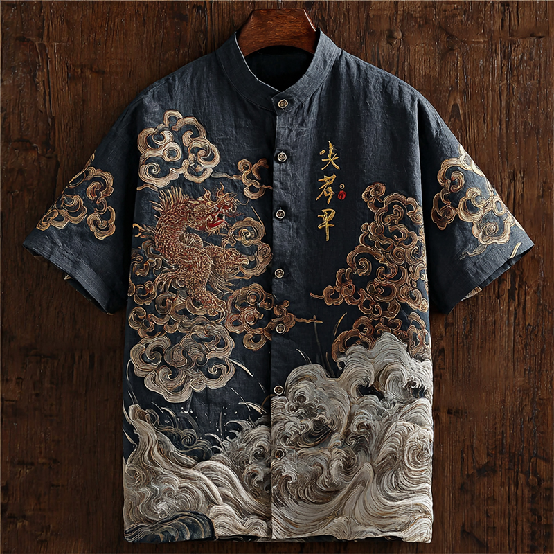 Oriental Art Men's Shirt elevenforest