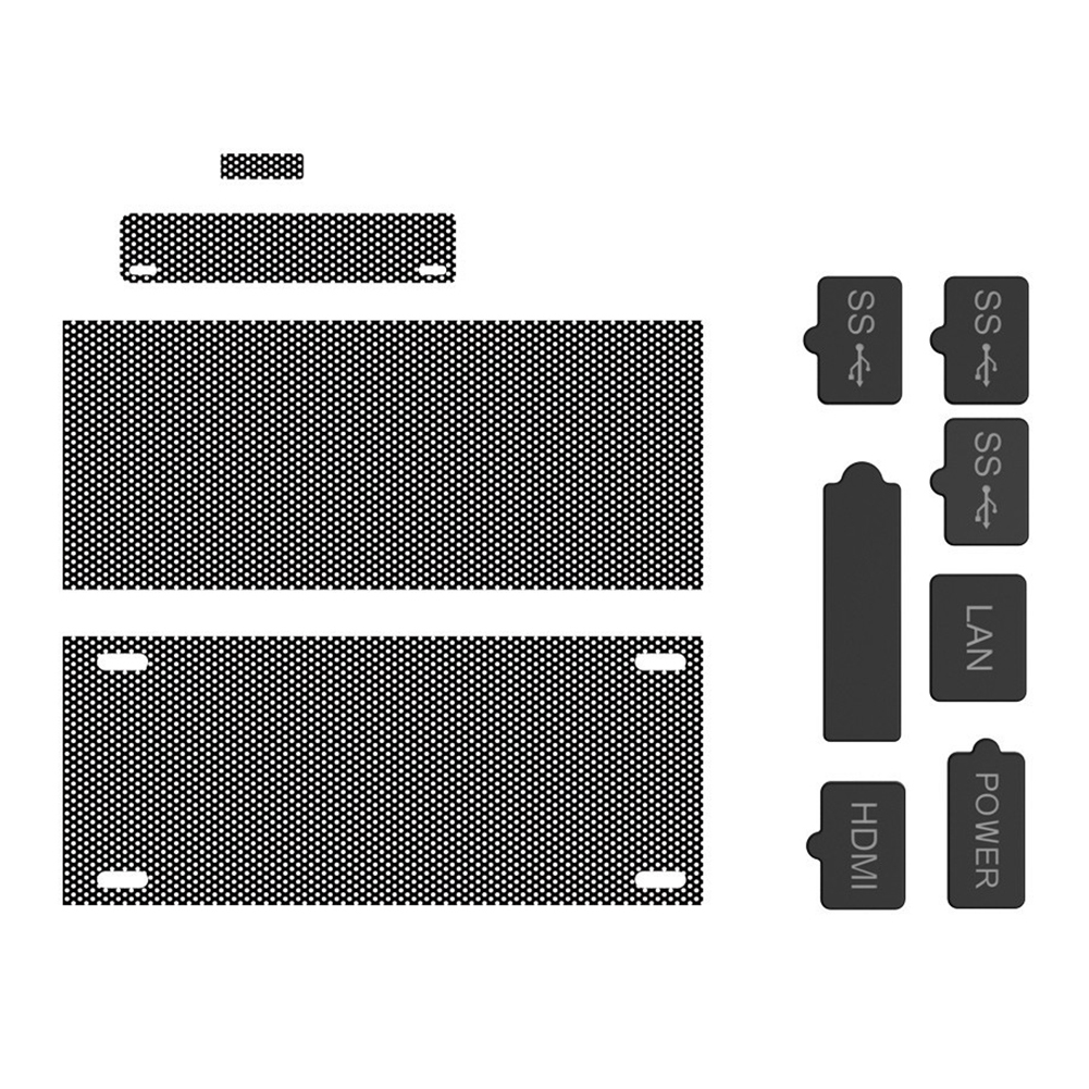 

11pcs Game Console Dust Cover Plug Net Dustproof Suit Kit for Xbox Series S, 501 Original
