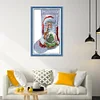 Santa Claus -16CT Stamped Cross Stitch Kit(33*49cm)
