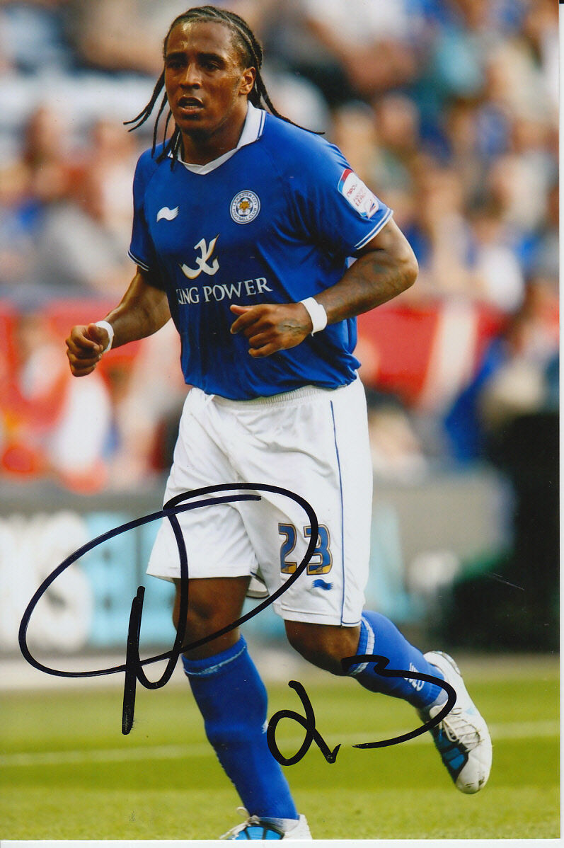 LEICESTER CITY HAND SIGNED NEIL DANNS 6X4 Photo Poster painting 1.