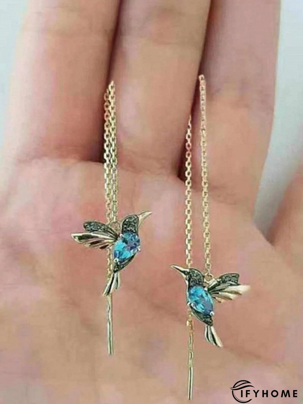 Bejeweled Bird Earrings | IFYHOME