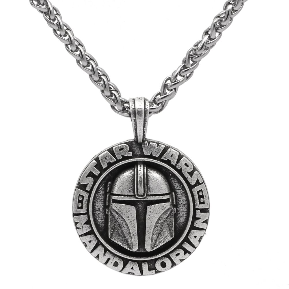 Retro Silver Spartan Warrior Pendant Necklace tacday