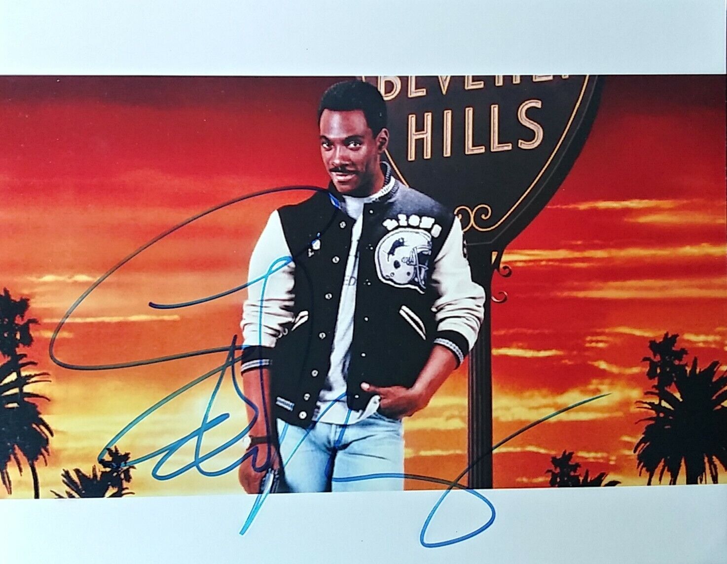 Eddie Murphy signed 8 x 10