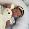 20" Reborn Lifelike Sleeping Baby Girl Sleora Cloth Body Reborn Doll Set with Heartbeat - RBBI-Myrebornbabydoll&reg; Myrebornbabydoll&reg;