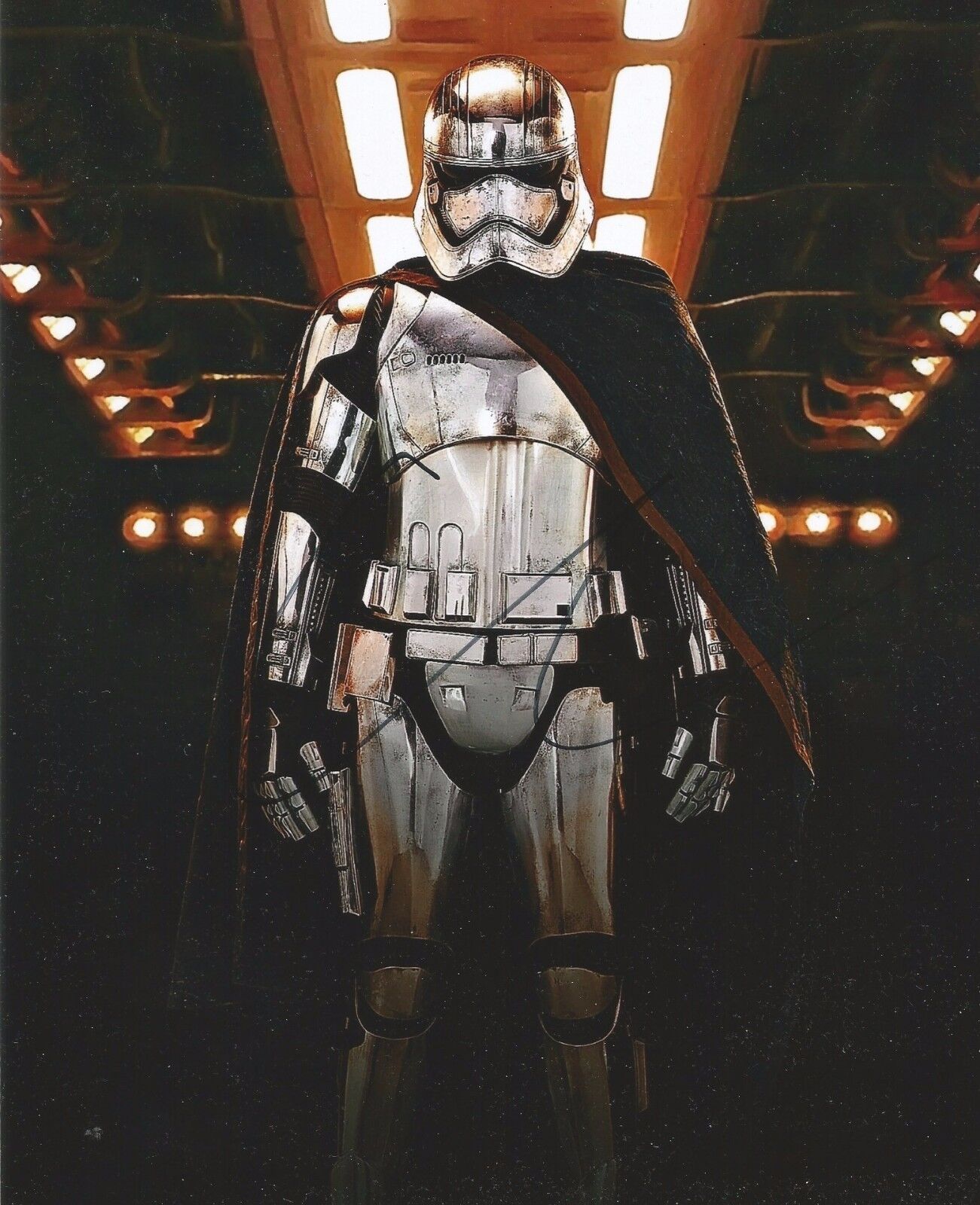 Gwendoline Christie Signed Star Wars: The Force Awakens 10x8 Photo Poster painting AFTAL