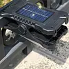 Portable Safety Wall Lights Waterproof LED Solar Motion Sensor Lights USB Charging Outdoor Clip On Solar Lights for Outside Fence Chain Link Camping