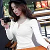 Button thread long sleeve
