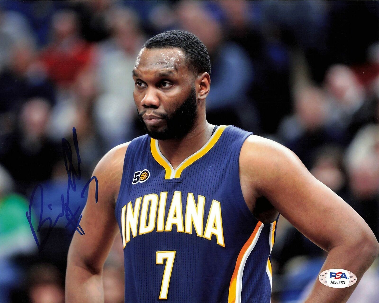 Al Jefferson signed 8x10 Photo Poster painting PSA/DNA Indiana Pacers Autographed