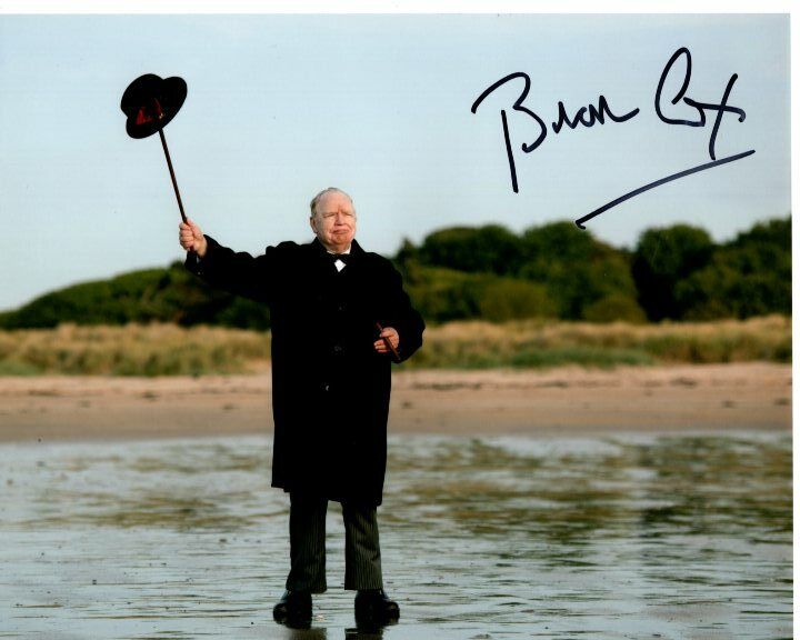 BRIAN COX signed autographed WINSTON CHURCHILL 8x10 Photo Poster painting