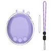 Clear Case for Tamagotchi Paradise Accessories Protective Sleeve Case with Lanyard Transparent Hard Display Box Scratch-Resistant