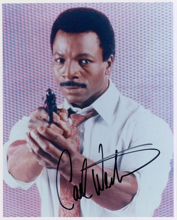 Carl Weathers vintage signed in-person 8x10 Photo Poster painting COA