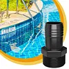 Pool Hose Adapter Hose Male Insert Adapter Leakproof Sand Filters Replacement Parts Non-Slip 1.5 Inch Pool Pump Hoses Adapters Compatible for Hay-Ward SPX1091Z2 Supplies