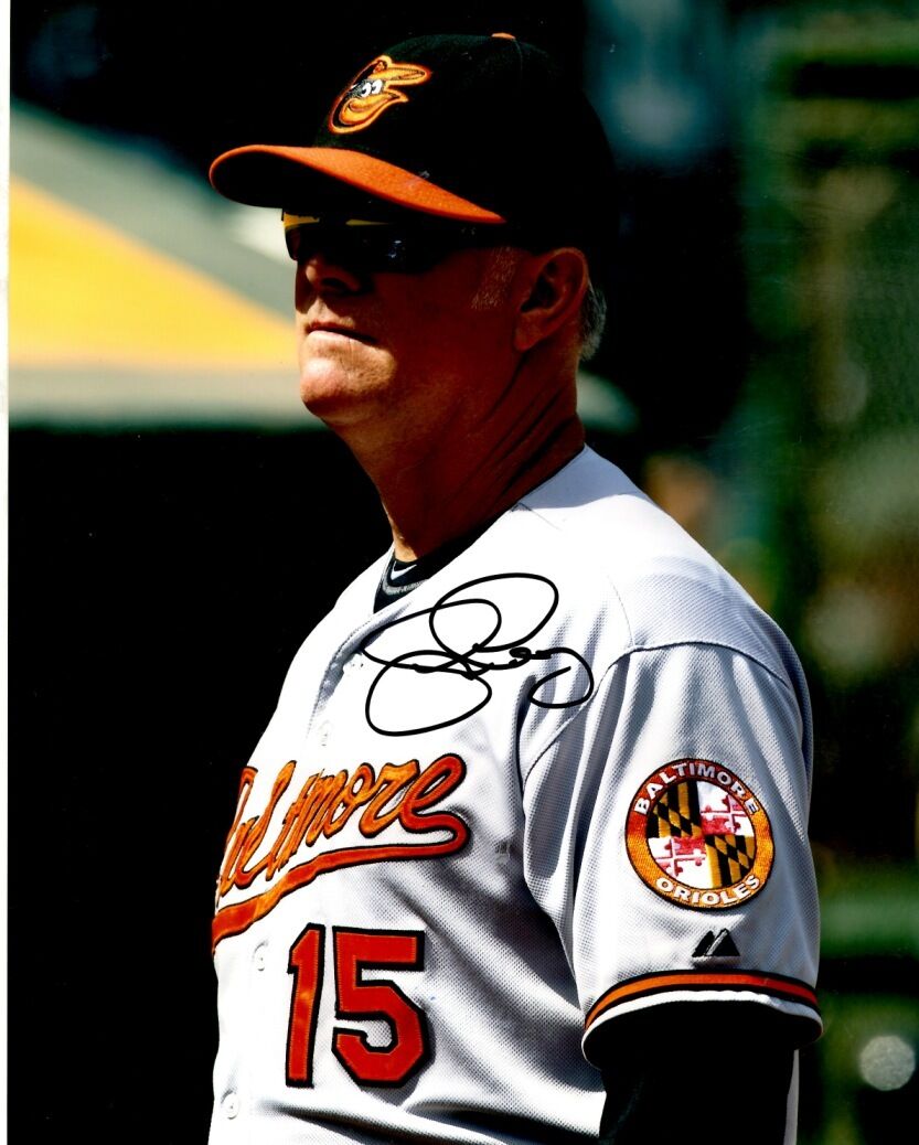 AUTOGRAPHED 8x10 JIM PRESLEY Baltimore Orioles Photo Poster painting W/COA