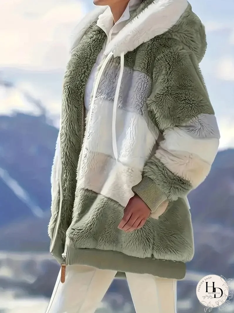 Trendy Tie-Dye Hooded Jacket