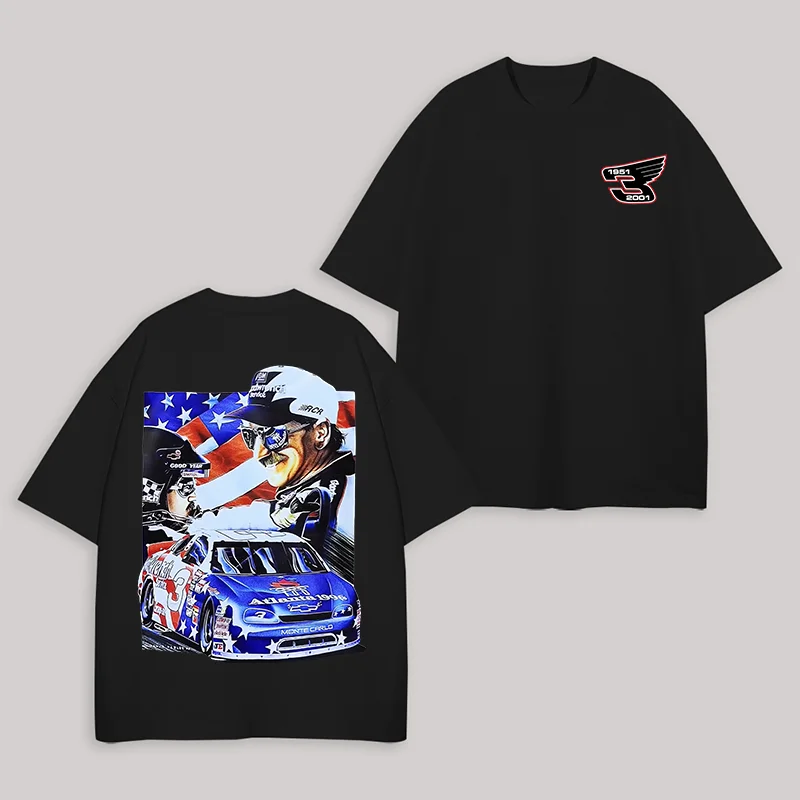 Dale Earnhardt Printed Unisex Oversized T-shirt